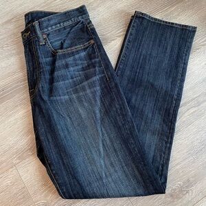 Men’s Lucky Brand Dark Indigo Heritage Slim Jeans